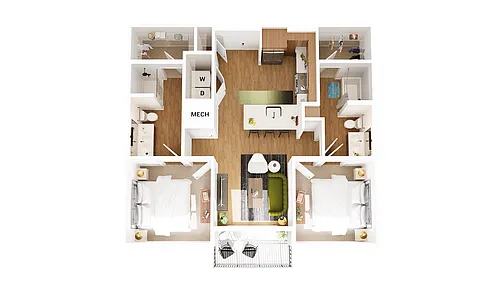Floor plan B1