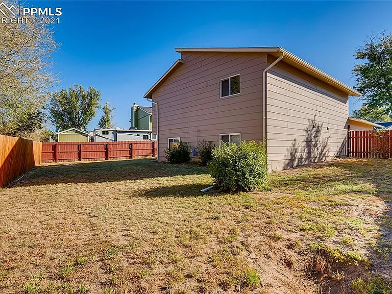 Large backyard!