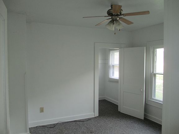 Master bedroom with walk in closet