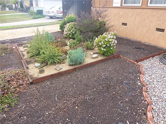 Drought resistant landscaping in front yard