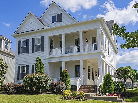 Double front porches