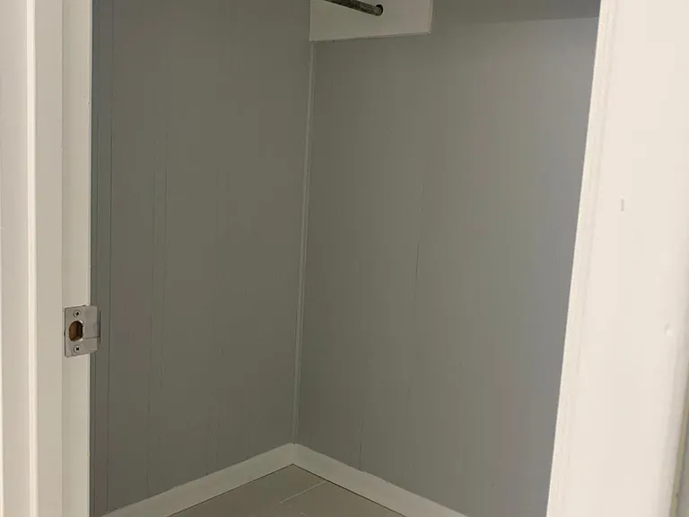 Master walk-in closet