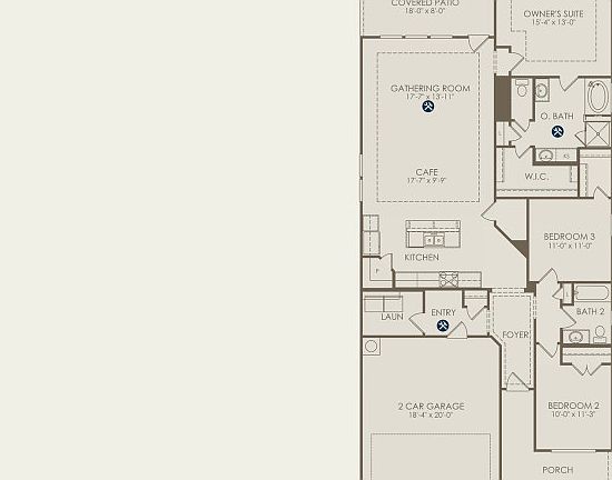 Oakmont Floor Plan, Quick Move-In Home, Floor 1