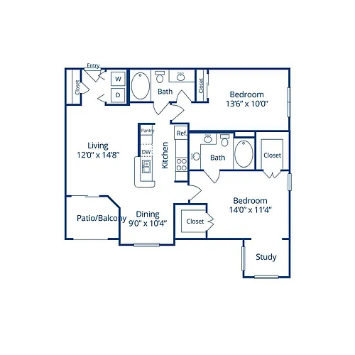 Floor plan B3