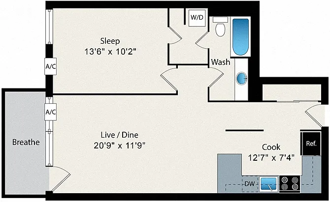 Floor plan A3