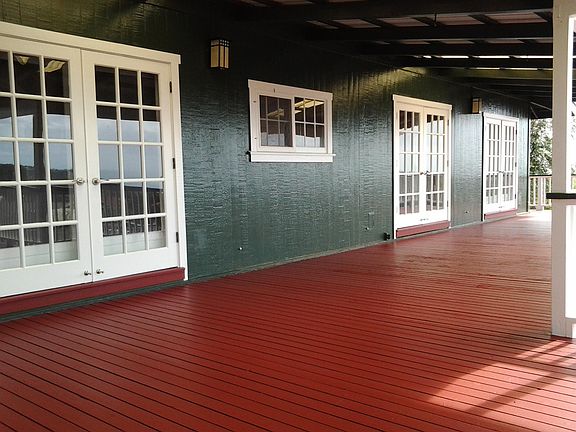Upper Lanai facing bedrooms, each with french doors