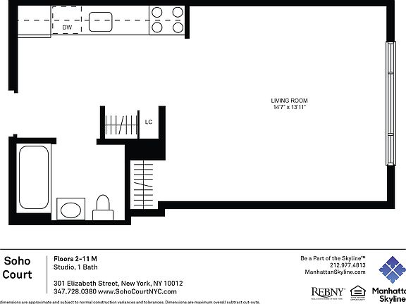 2nd image of 301 Elizabeth St #913