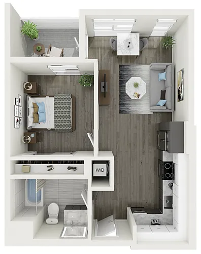 Floor plan 614
