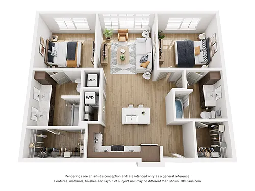 Floor plan B1