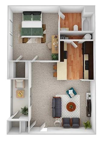 Floor plan A1 - Elm