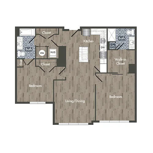 Floor plan B13B