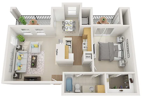 Floor plan Fairfield