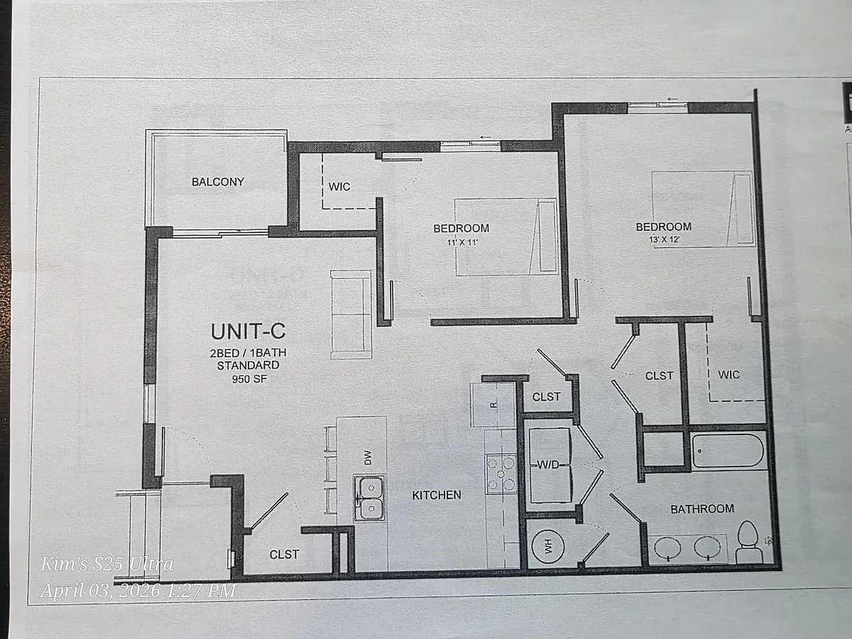 Floor plan FLOOR PLAN C