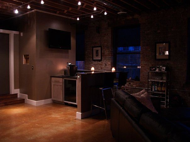 Bar with Wine Fridge