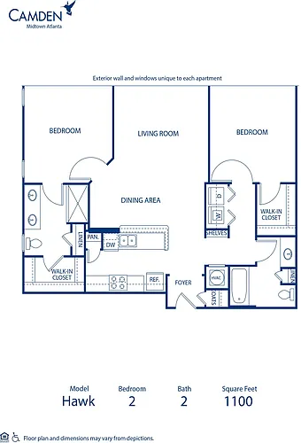 Floor plan Hawk