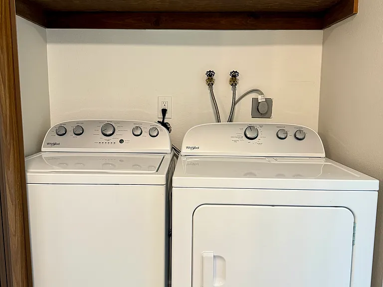 New washer & dryer