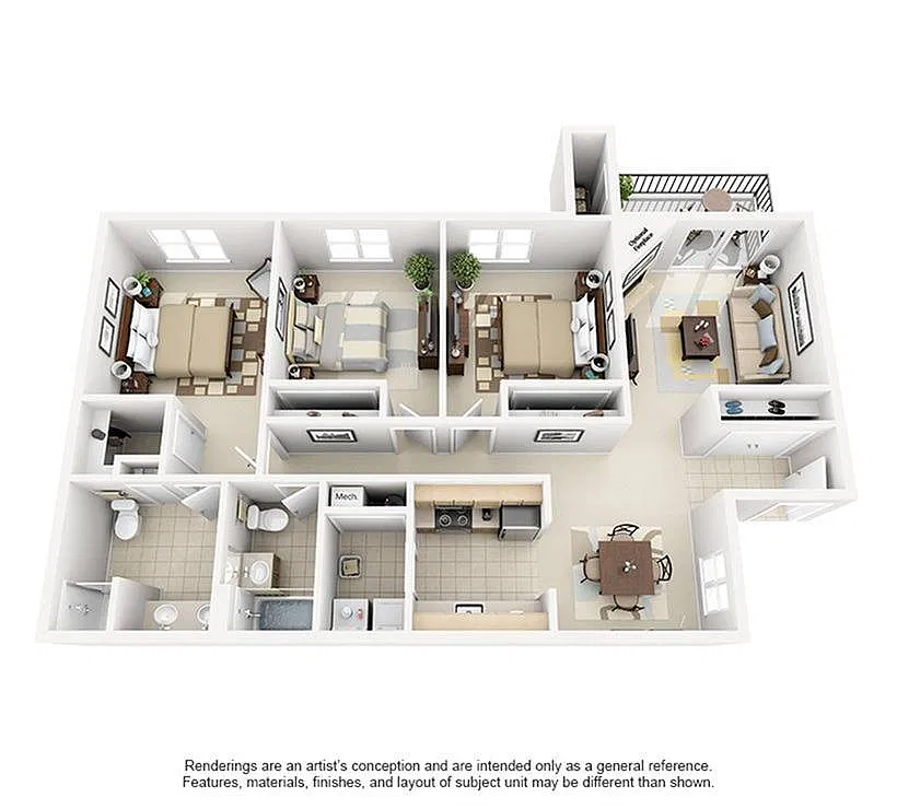 Floor plan Fairmont