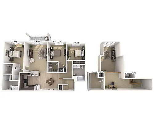Floor plan C4L