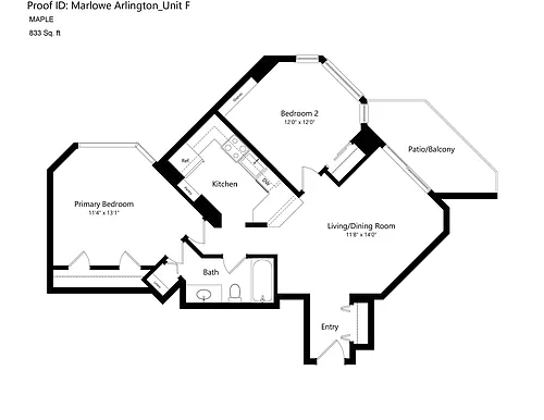 Floor plan Maple