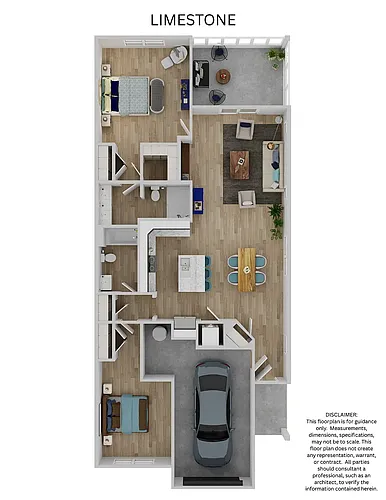 Floor plan The Limestone