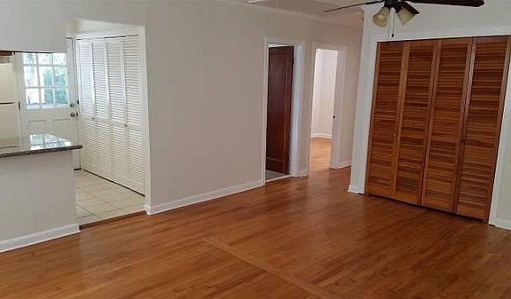 Living room to kitchen and utility room