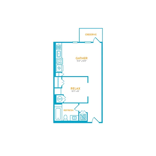 Floor plan Blaze