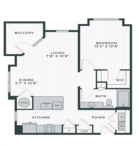 Floor plan The Benny