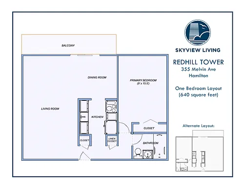 Floor plan 605