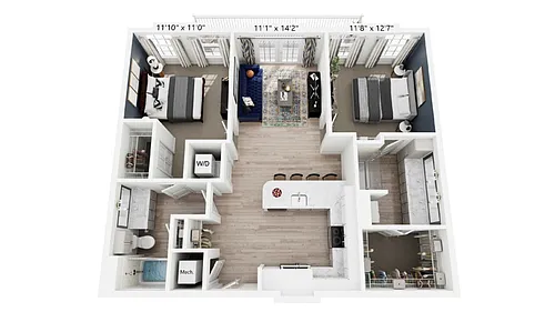 Floor plan B42