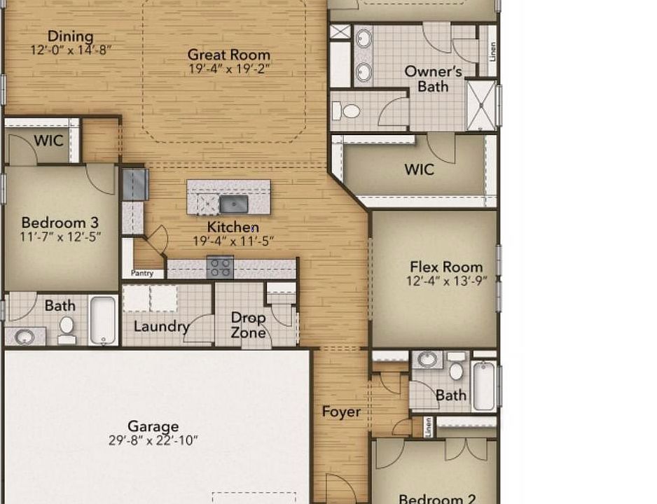2nd image of 3119 White Jasmine Dr. Lot 63 - Waterside 3 - Surfrider D
