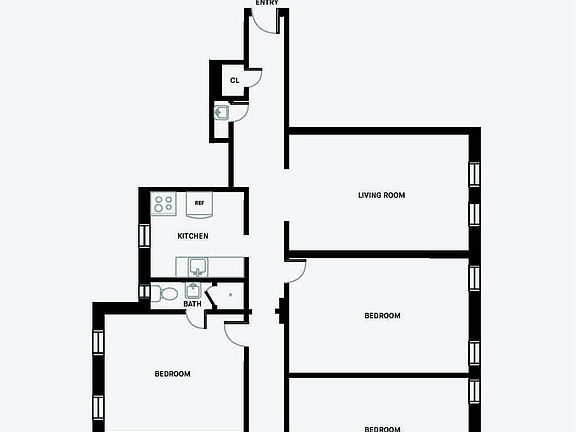 2nd image of 135 Clarkson Ave #3E