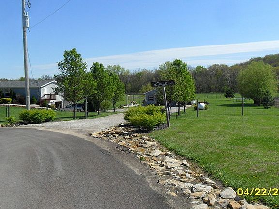 Fully fenced yard with electric gate