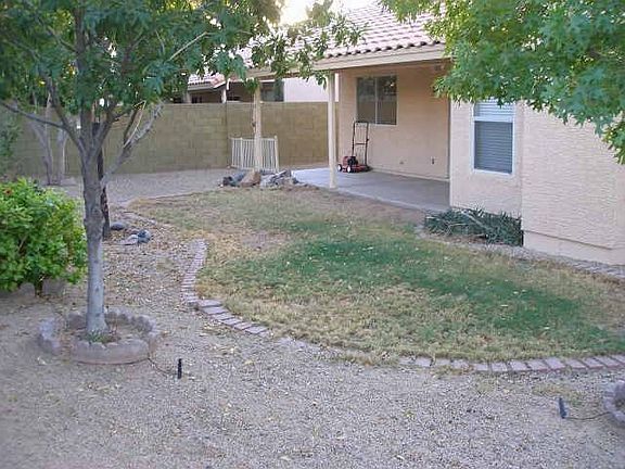 Back patio