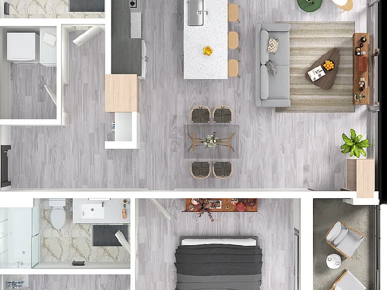 Ascent Maple Floor Plan 3D Ascent Maple Floor Plan 3D