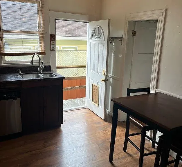 Back Door off of Kitchen