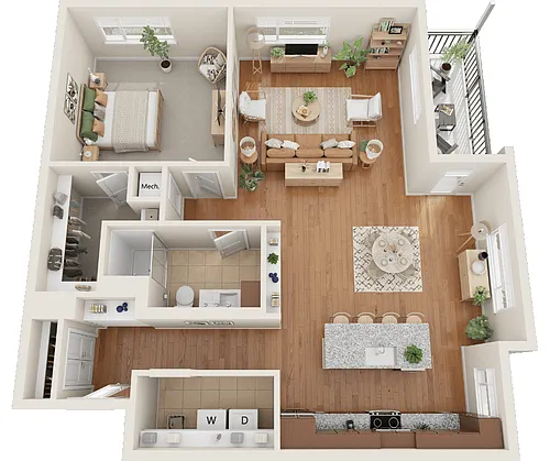 Floor plan A2a