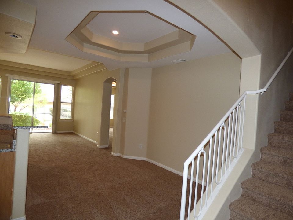 Enty, dining & living areas