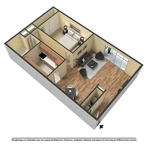 Floor plan 1C