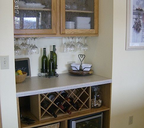 Built-in Wine Bar