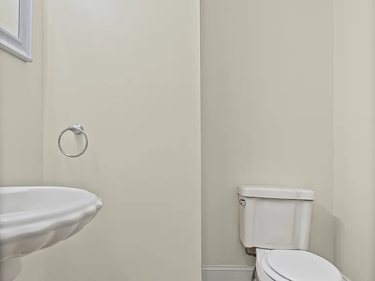 Half bath for guests.