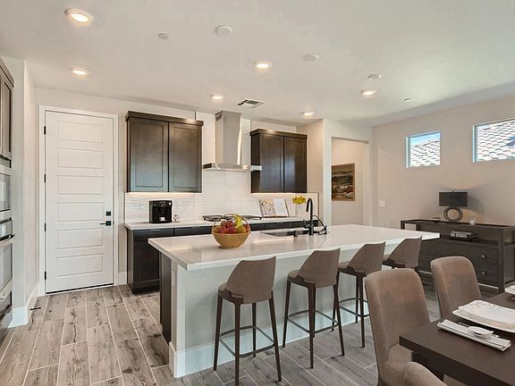 Virtually Staged Kitchen Homesite 110