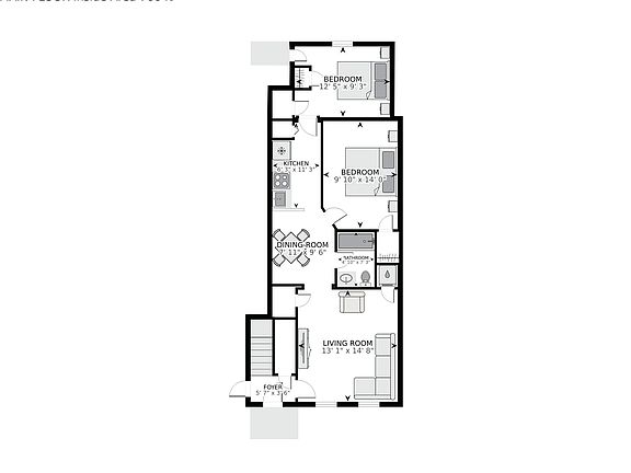 2nd image of 1254 Simms Pl NE Unit 2