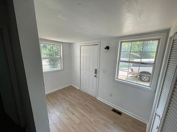 Entry with coat closet and lots of light