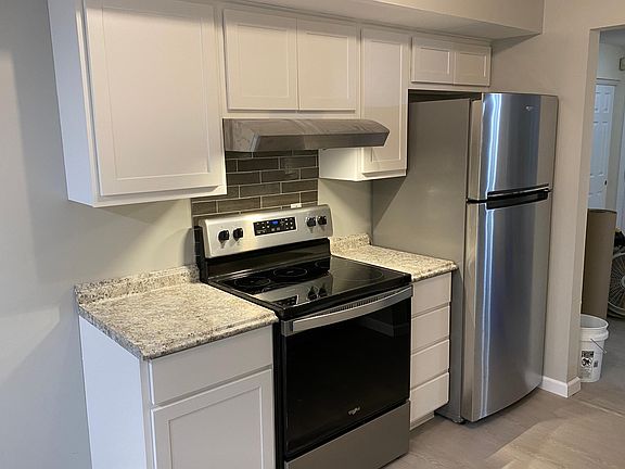 Kitchen with new appliances
