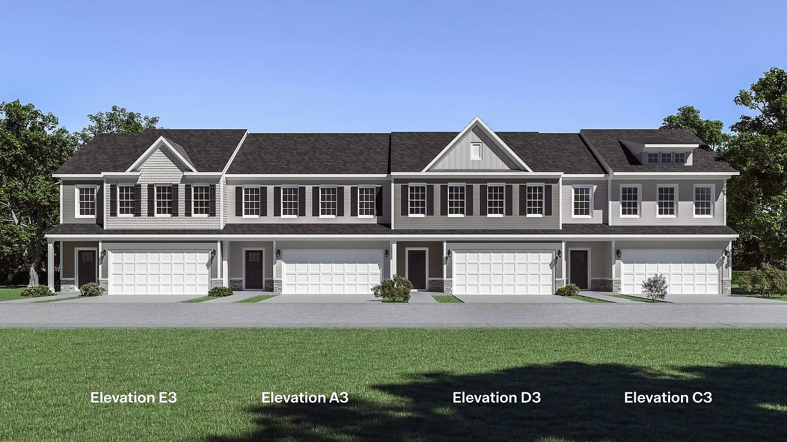 KENNEDY Plan, Rolling Hills Townhomes photo 1
