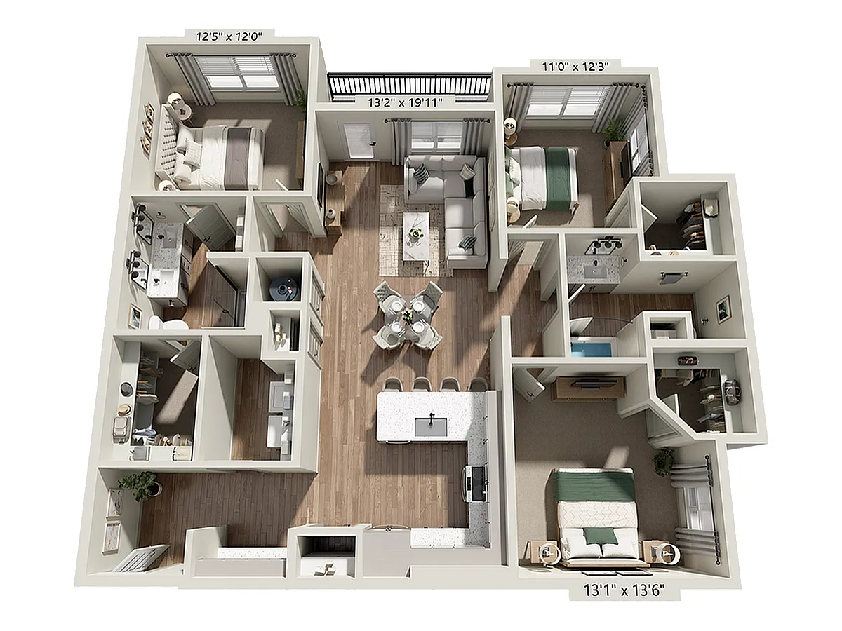 Floor plan C1
