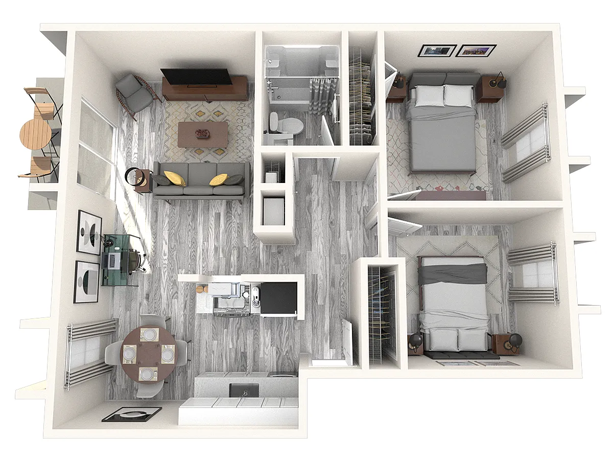 Floor plan B1R