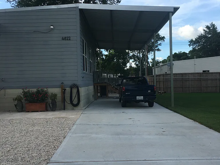 Covered parking
