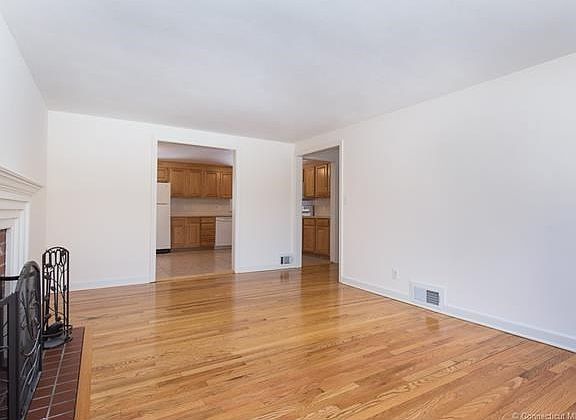 Family room open to kitchen