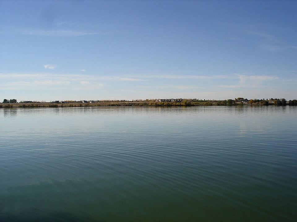 view from lake front property